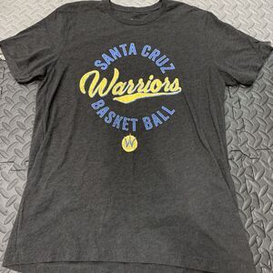 Rare NBA G League Santa Cruz Warriors Mens Shirt Large Basketball Grey Giveaway